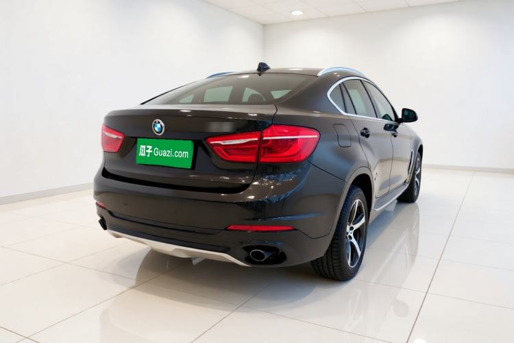 Used BMW X6 2015 xDrive35i Luxury Edition Rear Right 45 Deg