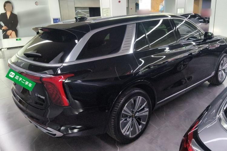 Used Hongqi E-HS9 2021 460 km Range Flagship Edition Six-Seater Rear Right 45 Deg