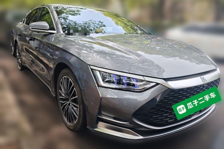 Used BYD Han 2020 DM Four-Wheel Drive Performance Edition Prestige Model Front Right 45 Deg