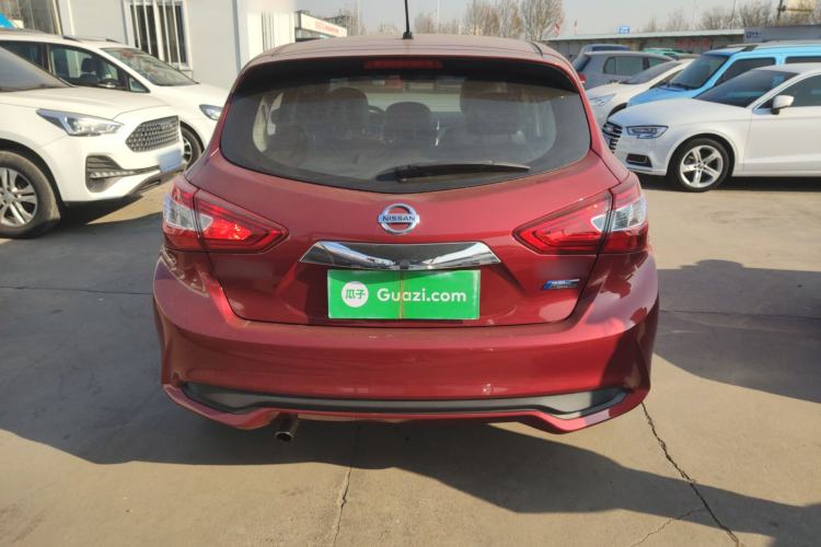 Used Nissan Tiida 2019 1.6L CVT Smart Enjoyment Version China VI Standard Rear