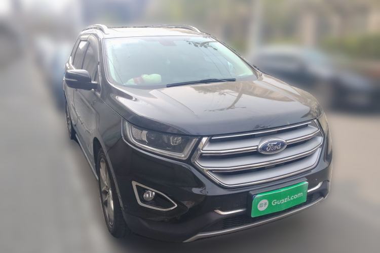 Used Ford Edge 2016 EcoBoost 245 Four-Wheel Drive Titanium 7-Seater Front Right 45 Deg