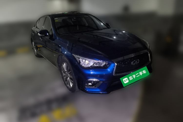 Used Infiniti Q50L 2018 2.0T Enjoyment Edition China V standard Front Right 45 Deg