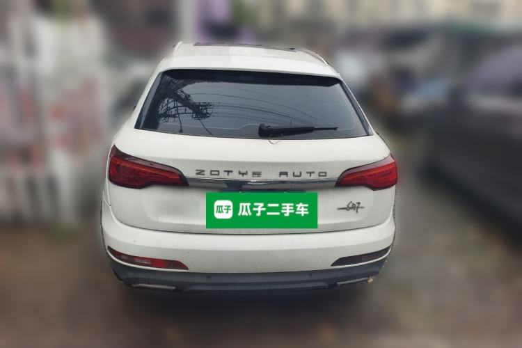 Used Zotye SR7 2017 1.5T Manual Cube Dream Edition Rear