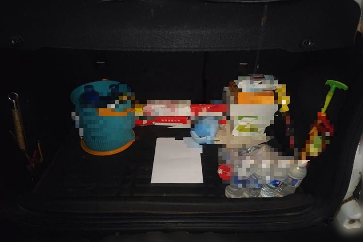 Used Ford EcoSport 2018 1.5L Automatic Platinum Wing Model Trunk