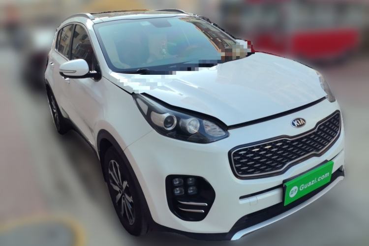 Used Kia KX5 2016 1.6T Automatic Two-Wheel Drive DLX Front Right 45 Deg