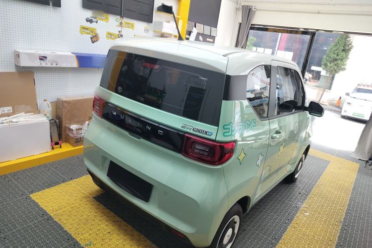 Used Wuling Hongguang MINIEV 2021 Macaron Premium Model – Lithium Iron Phosphate Rear Right 45 Deg
