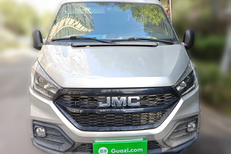 Used JMC Transit 2021 2.8T Space King Standard Version Long Wheelbase Mid-Height Roof Rear Single Tire – Step 6-Seater Diesel China VI Emission Standard JX493
