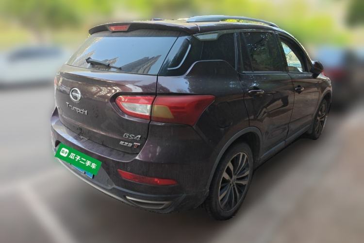 Used GAC Trumpchi GS4 2016 235T Manual Luxury Edition Rear Right 45 Deg