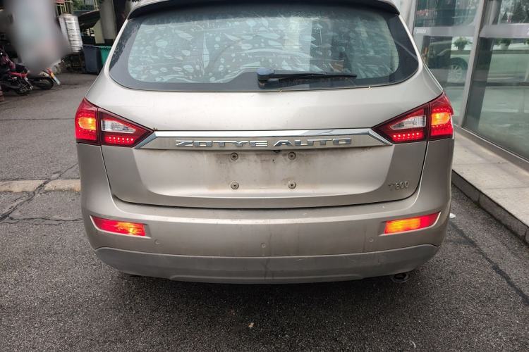 Used Zotye T600 2016 1.5T Manual Luxury Edition Rear