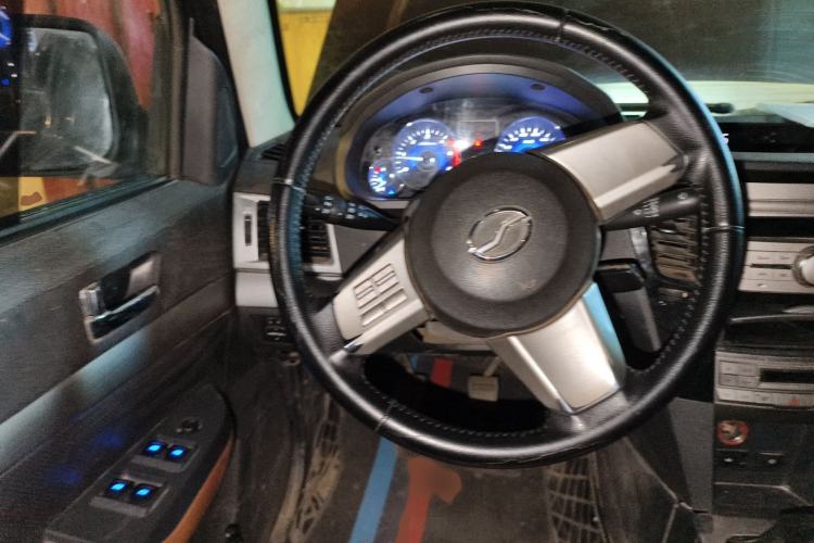 Used Zxauto Grandtiger 2018 2.5T Off-Road Diesel National V Two-Wheel Drive Standard Version Big Double Cab SD4V25R-100 Steering Wheel