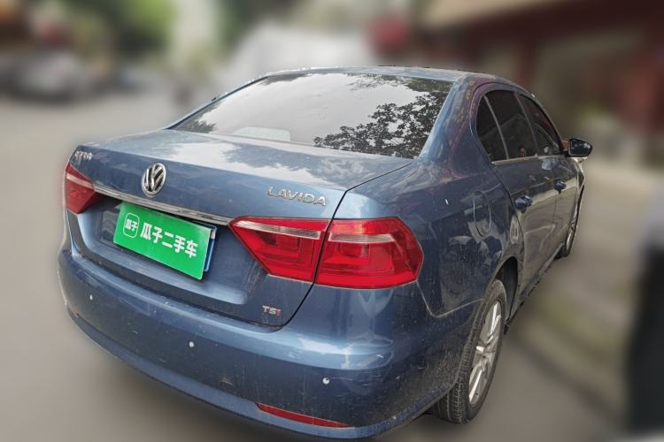 Used Volkswagen Lavida 2013 Revised Version 1.4 TSI DSG Comfort Edition Rear Right 45 Deg