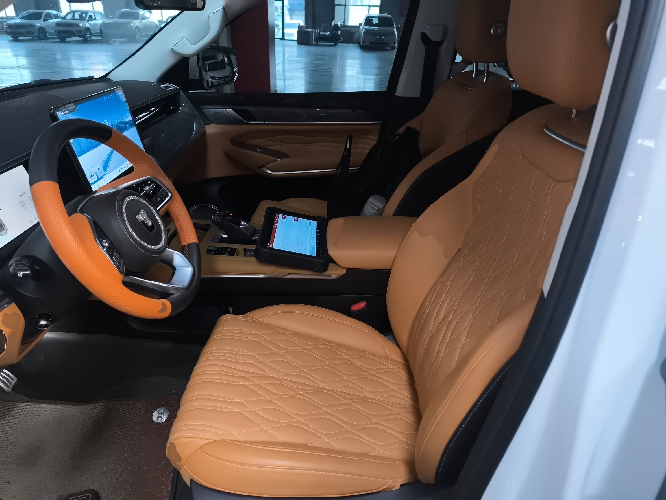 Avant de la voiture