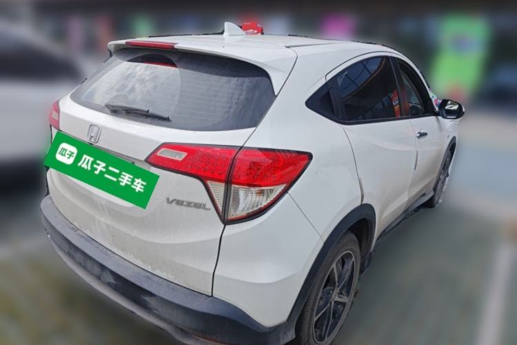 Used Honda Vezel 2022 1.5L CVT Phantom Night Pioneer Edition Rear Right 45 Deg