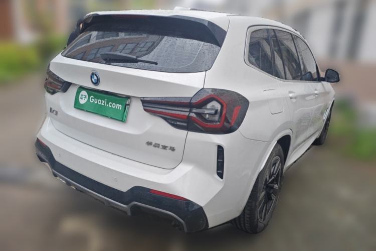 Used BMW iX3 2023 Leading Model Rear Right 45 Deg