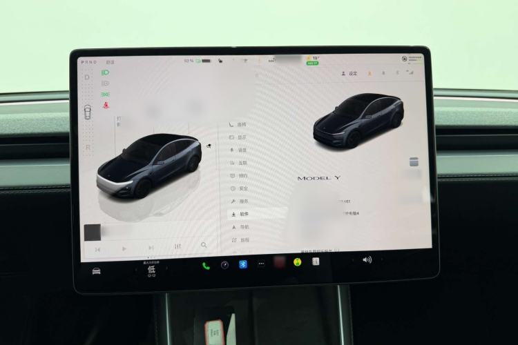 Used Tesla Model Y 2025 Rear-Wheel-Drive Version Audio And AC Panel