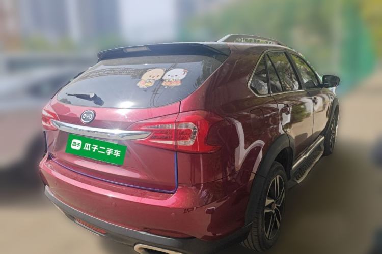 Used BYD Tang New Energy 2015 2.0T Four-Wheel-Drive Flagship Model Rear Right 45 Deg