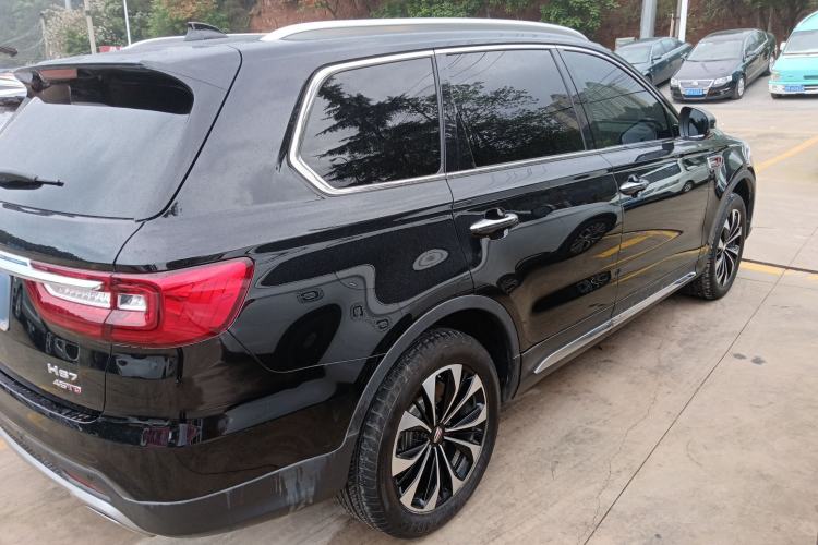 Used Hongqi HS7 2022 2.0T DCT Two-Wheel Drive Smart Connect Flagship Edition Seven Seats Rear Right 45 Deg