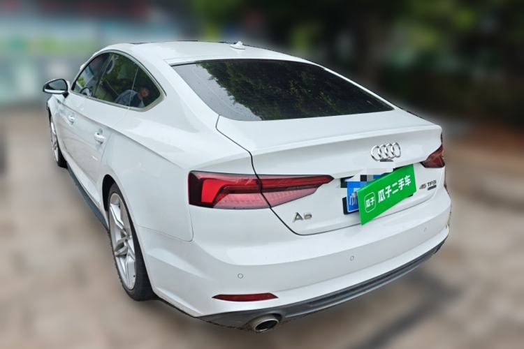 Used Audi A5 2017 Coupe 45 TFSI quattro Sport Edition Rear Left 45 Deg