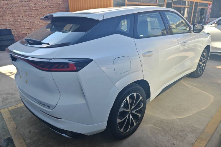 Used CHANGAN UNI-Z New Energy 2024 Blue Whale Smart Electric iDD 125km Beyond Edition Rear Right 45 Deg