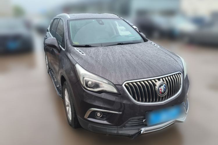 Used Buick Envision 2017 28T Four-Wheel Drive Luxury Model Front Right 45 Deg