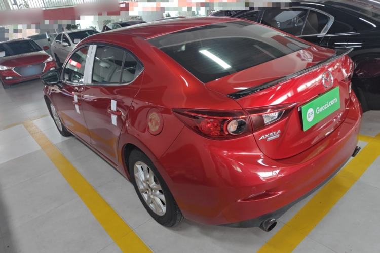 Used Mazda 3 Axela 2016 Sedan 1.5L Automatic Comfort Model Rear Left 45 Deg