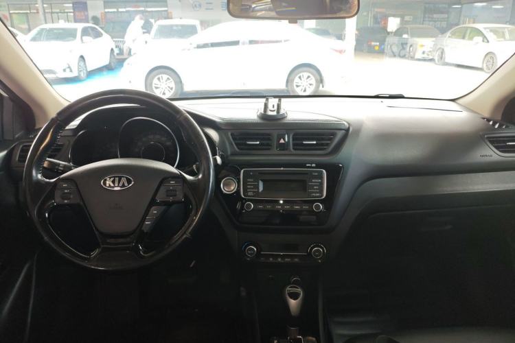 Used Kia K2 2015 Sedan 1.6L Automatic Transmission Premium Center Console