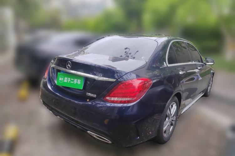 Used Mercedes-Benz C-Class 2016 C 200 L Sport Edition Rear Right 45 Deg