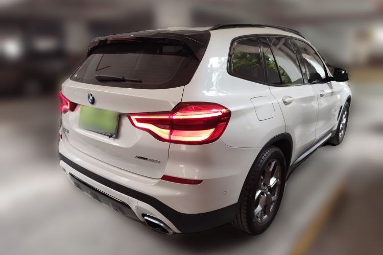 Used BMW X3 2019 xDrive28i Luxury Package Rear Right 45 Deg
