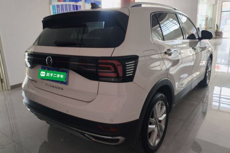 Used Volkswagen T-Cross 2022 1.5L Automatic Comfort Edition Rear Right 45 Deg
