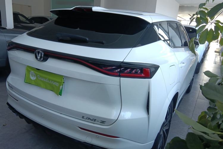 Used CHANGAN UNI-Z New Energy 2024 Blue Whale Smart Electric iDD 125km Beyond Edition Rear Right 45 Deg