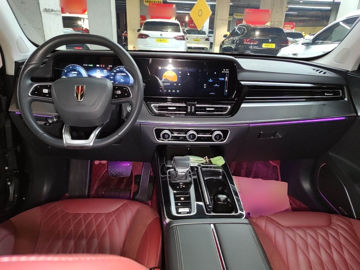 Hongqi HS5 2023 2.0T Four-Wheel Drive Flagship Pro Edition - Chinese Trim Xiang — снимка 12