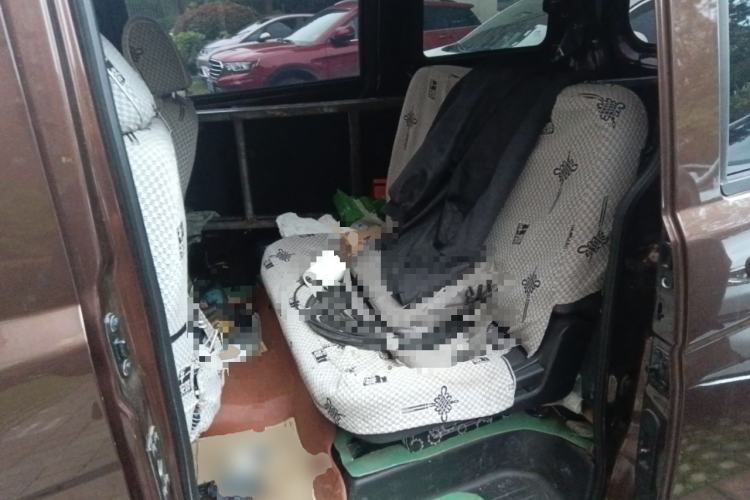 Used CHANGAN KAICHENG Ounuo S 2023 1.5L Deluxe Edition Dual-Steaming Air-Conditioned Passenger Van JL473QG 7 Seats Left Rear Seat