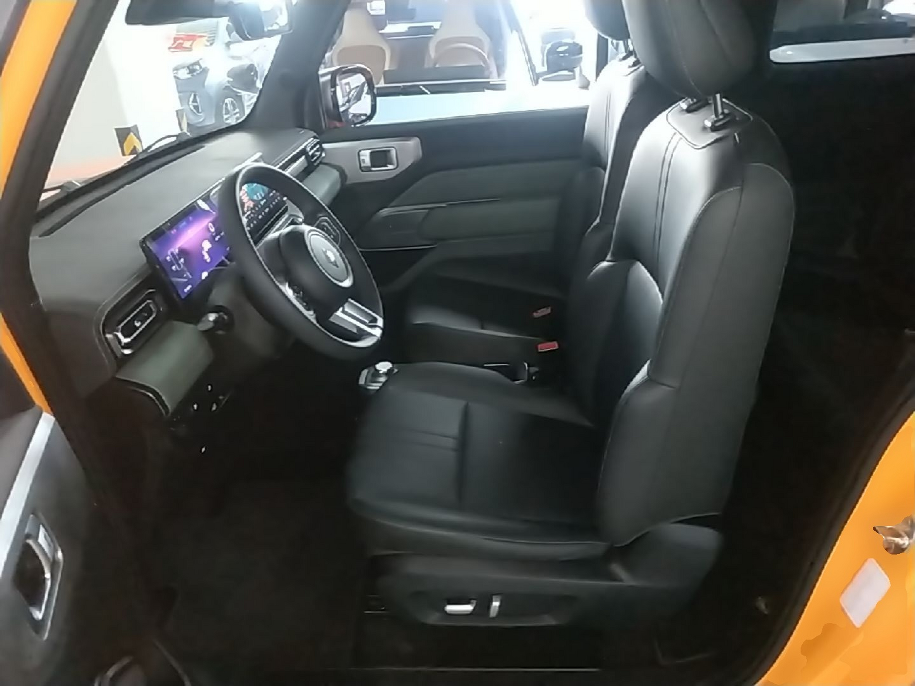 Avant de la voiture
