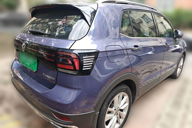 Used Volkswagen T-Cross 2019 1.5L Automatic Comfort Edition Rear Right 45 Deg