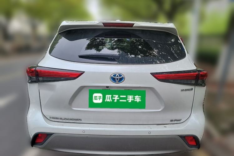 Used Toyota Highlander 2022 Dual-Engine 2.5L Four-Wheel Drive Prestige Version 7 Seats Rear