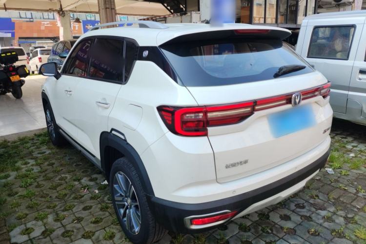 Used CHANGAN CS35PLUS 2018 1.6L Automatic Changlian Edition China V Standard Rear Left 45 Deg