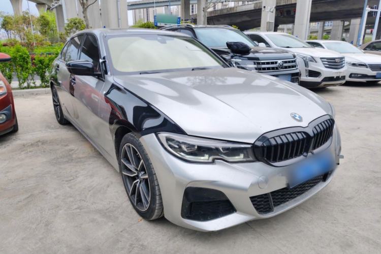 Used BMW 3 Series 2022 Updated 325Li M Sport Package Front Right 45 Deg