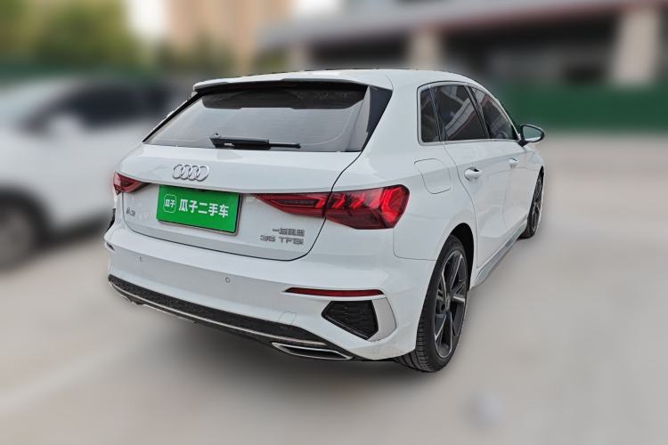 Used Audi A3 2022 Sportback 35 TFSI Fashionable Sports Model Rear Right 45 Deg