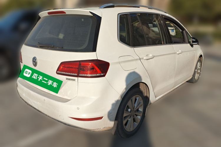 Used Volkswagen Golf Sportsvan 2018 230TSI Automatic Trend Edition Rear Right 45 Deg