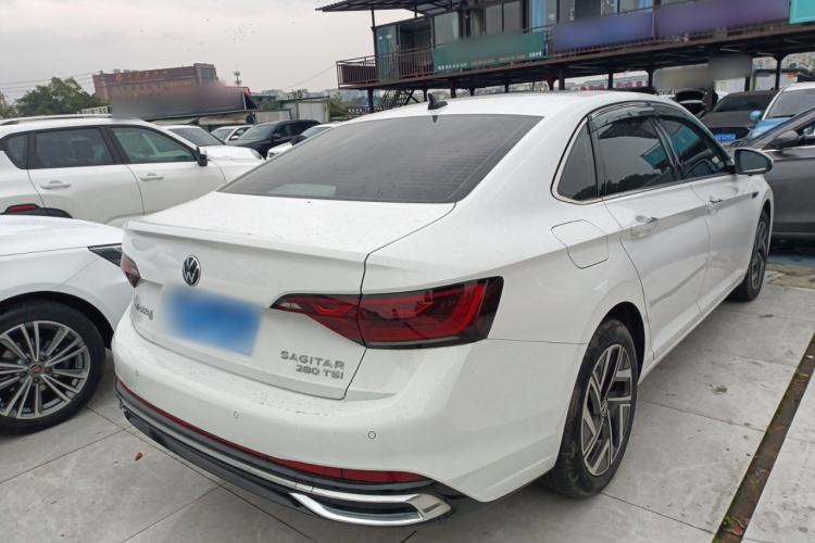 Used Volkswagen Sagitar 2023 280TSI DSG Excellence Plus Edition Rear Right 45 Deg