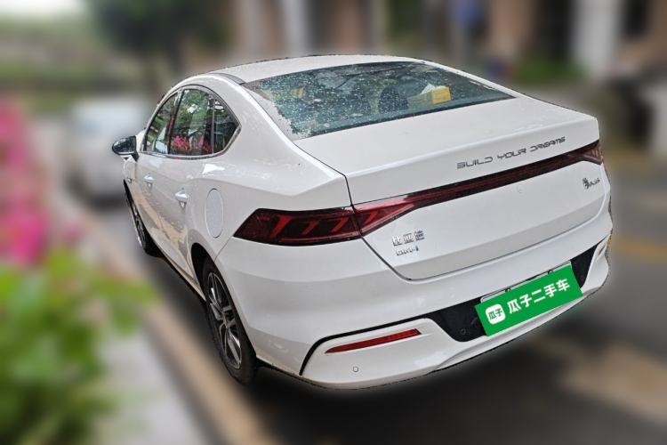 Used BYD Qin PLUS 2021 DM-i 120KM Prestige Model Rear Left 45 Deg