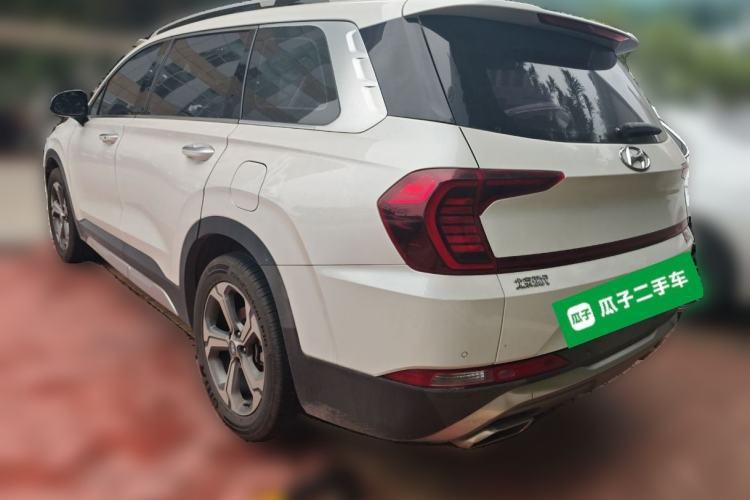 Used Hyundai Santa Fe 2019 380 TGDi GLS Automatic 2WD Luxury Version China VI Standard Rear Left 45 Deg