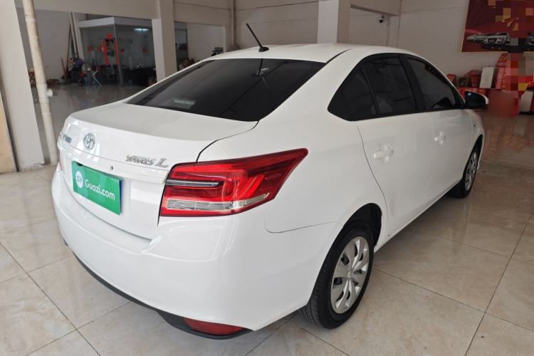 Used Toyota YARiS L Zhi Xiang 2019 1.5E CVT Dynamic Edition China VI compliant Rear Right 45 Deg