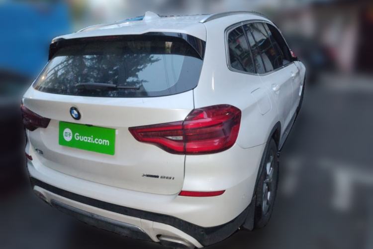 Used BMW X3 2019 xDrive28i Luxury Package Rear Right 45 Deg