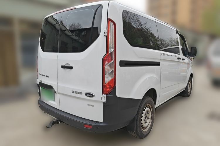 Used Ford Transit 2019 2.0T Gasoline Automatic Multi-Function Commercial Vehicle Short Wheelbase Low Roof 6-Seater China VI Standard Rear Right 45 Deg