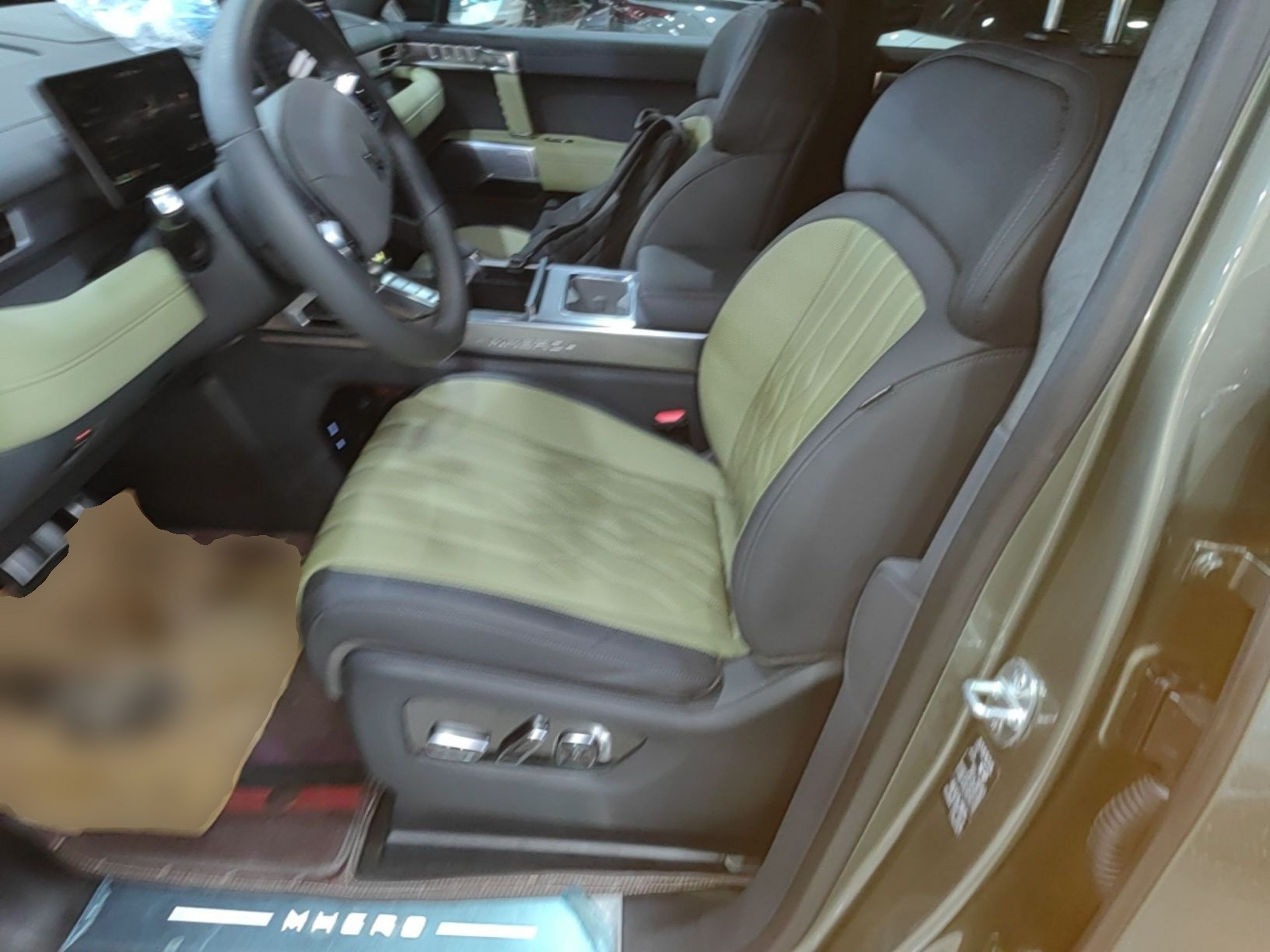 Avant de la voiture