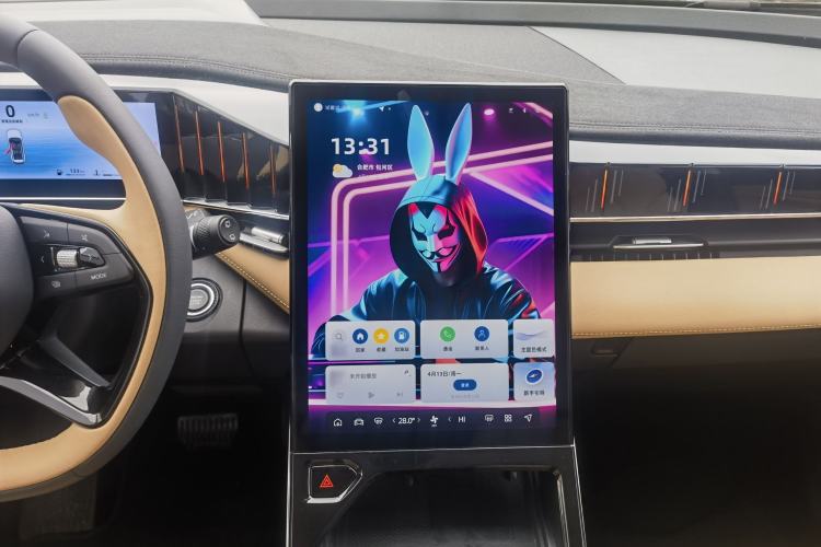 Used Geely Auto FX11 2023 1.5TD DCT Prestige Edition Audio And AC Panel