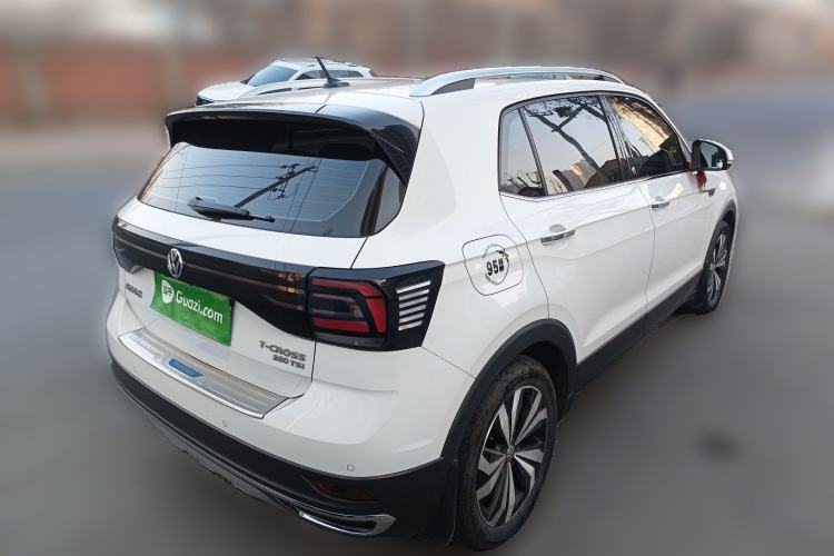 Used Volkswagen T-Cross 2019 280TSI DSG Luxury Edition Rear Right 45 Deg