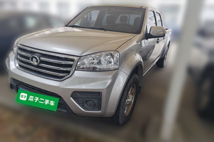 Used Great Wall Wingle 5 2017 2.0T European Version Diesel Two-Wheel Drive Advanced Large Double-Cab GW4D20E