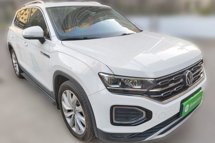 Used Volkswagen Tayron 2022 380TSI Four-Wheel Drive Luxury Connected Pro Version Front Right 45 Deg